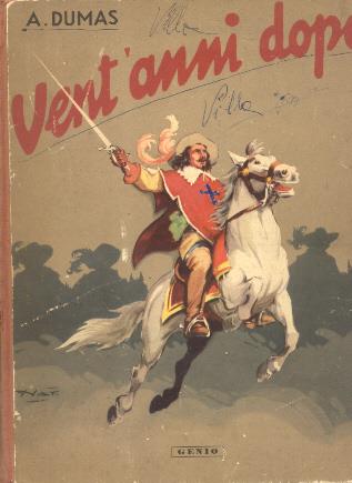 Vent'anni dopo. A cura di F. Perri, illustrazioni di D. Natoli - copertina