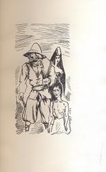 Lazarillo De Tormes. La novella è illustrata da ventun legni originali di Aligi Sassu. Tradotta da Gian Galeazzo Severi