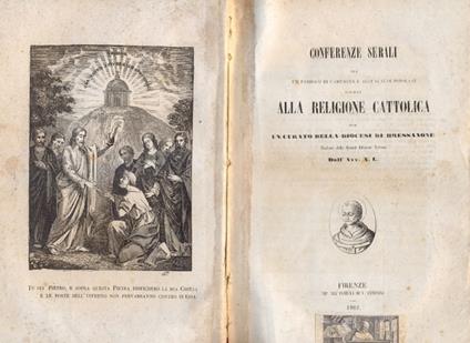 Conferenze serali tra un parroco di campagna e alcuni suoi popolani intorno alla Religione Cattolica - copertina