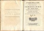 L' estro della fede consacrato all'Augusto Ferdinando di Borbon