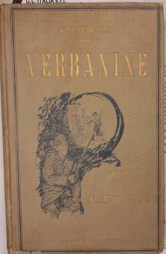 Verbanine. Lettere di Apostolo Zero, pellegrino di commercio e amore. Illustrate da G. Ricci - Giovanni Faldella - copertina