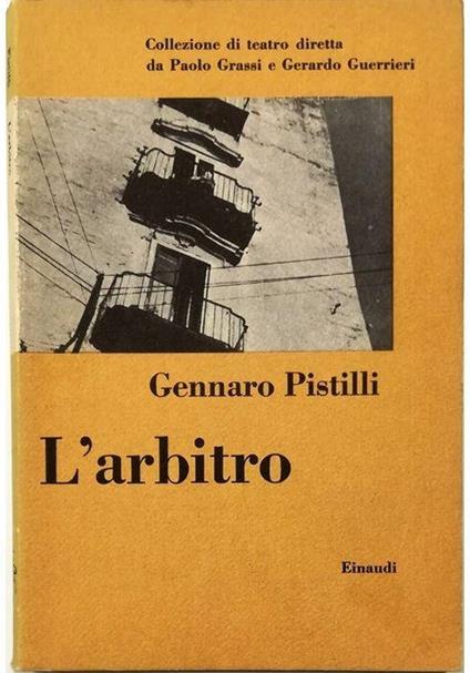 L' arbitro - copertina