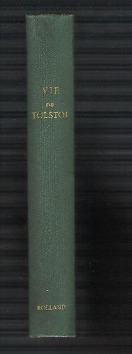 Vie De Tolstoi - Romain Rolland - copertina