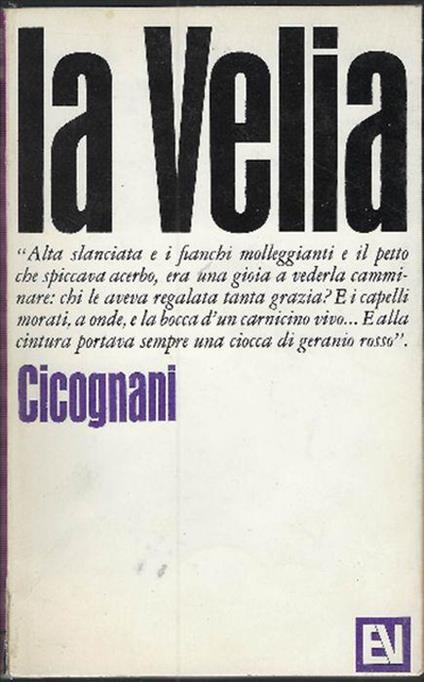 La Velia - Bruno Cicognani - copertina