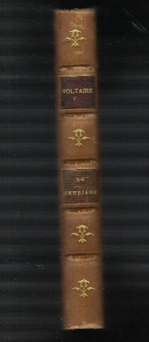 La Henriade - Voltaire - copertina