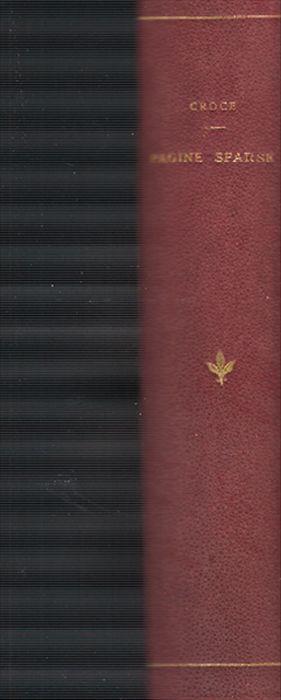 Pagine Sparse - Benedetto Croce - copertina