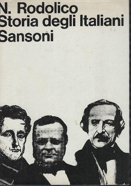 Storia Degli Italiani - Niccolò Rodolico - copertina