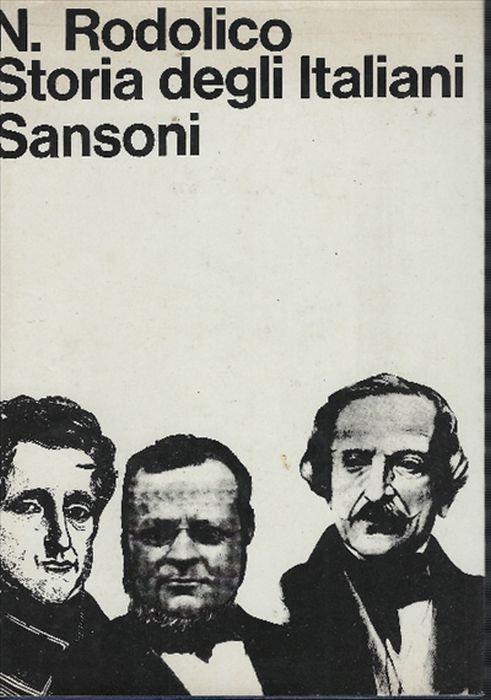 Storia Degli Italiani - Niccolò Rodolico - copertina