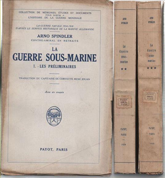 La Guerre Sous-Marine - copertina
