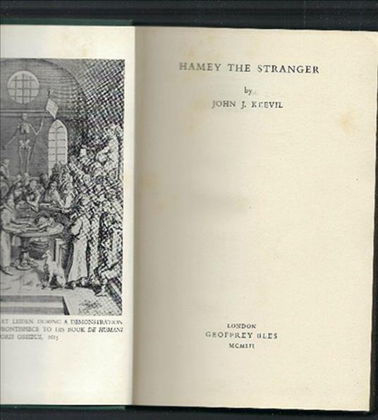 Hamey The Stranger - copertina