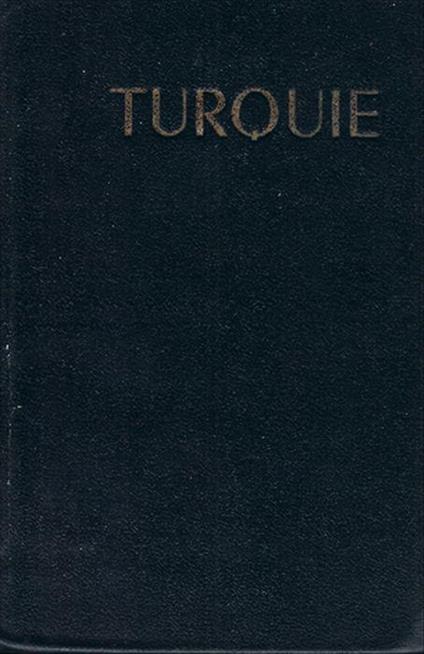 Turquie - copertina