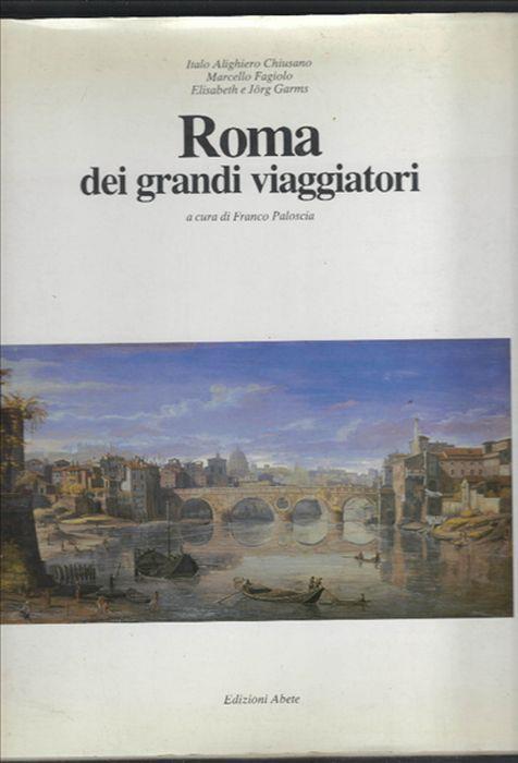 Roma Dei Grandi Viaggiatori - copertina