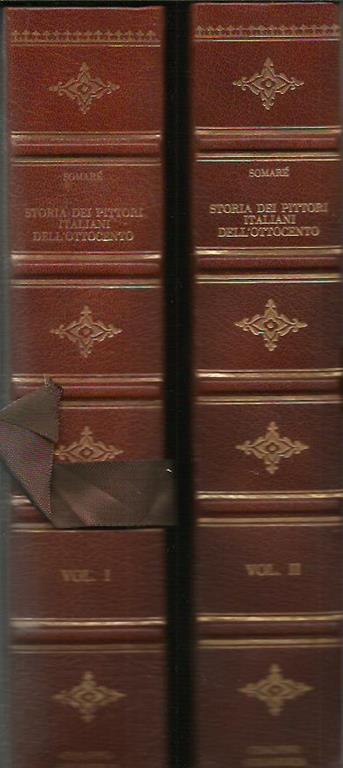 Storia dei Pittori Italiani dell'Ottocento - Enrico Somaré - copertina