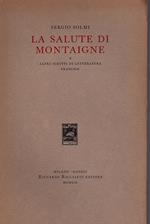 La salute di Montaigne e altri scritti di letteratura francese