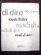 Modi di dire - Ottavio Lurati - copertina