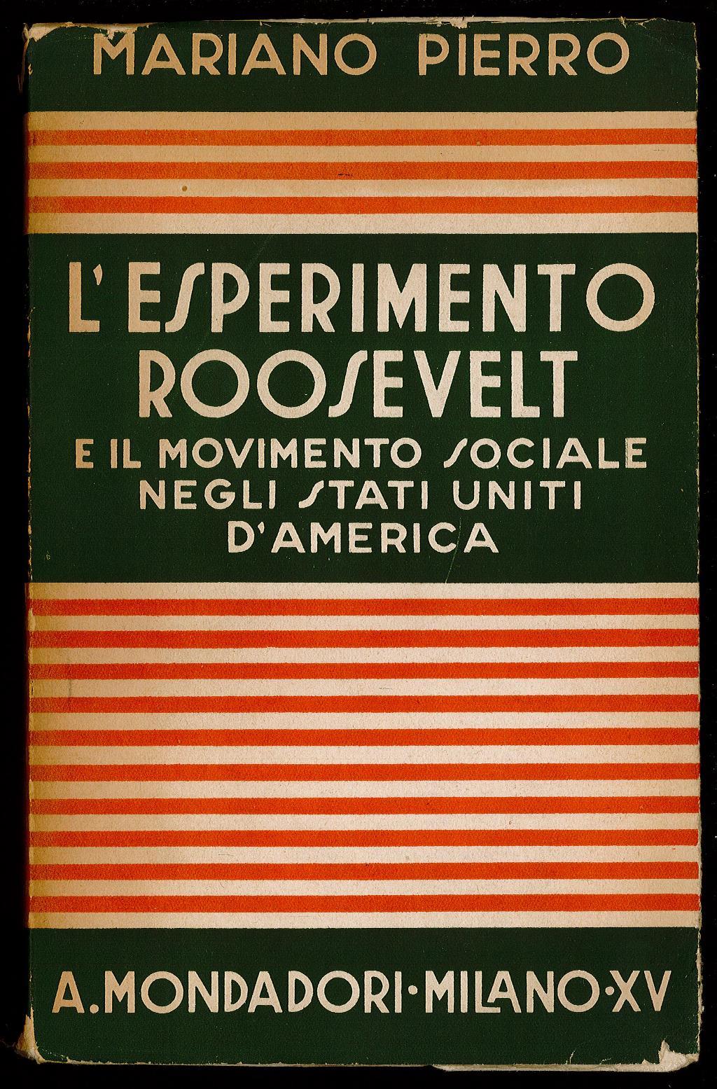 L’Esperimento Roosvelt e il movimento sociale negli Stati Uniti d’America
