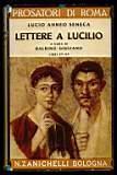 Lettere a Lucilio a cura di Balbino Giuliano – Libri XV-XX - Lucio Anneo Seneca - copertina