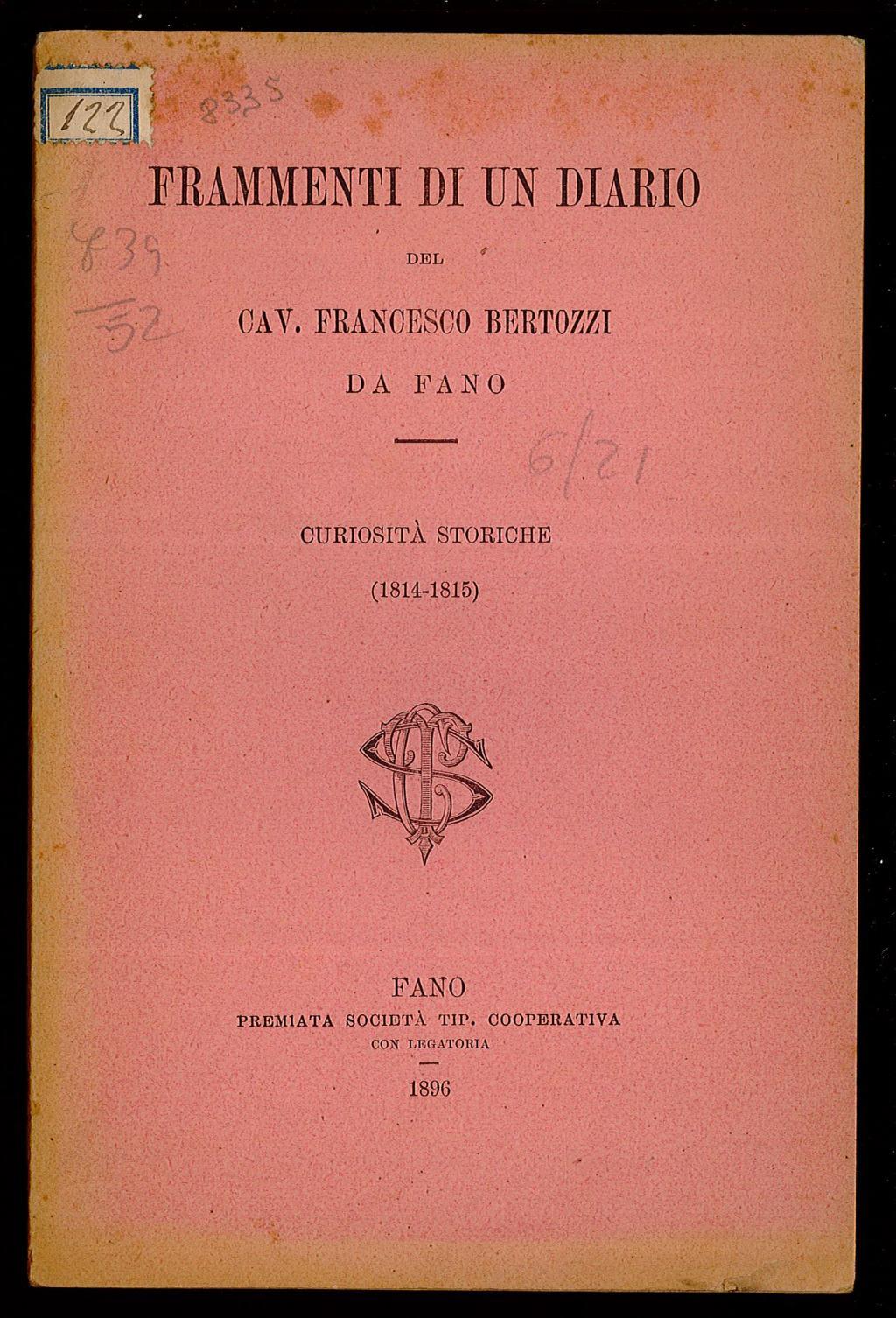 Frammenti di un diario