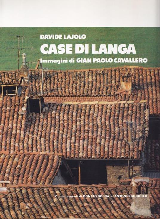 Case di Langa - Davide Lajolo - copertina