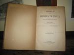 Storia della riforma in Italia. Narrata col sussidio di nuovi documenti. Volume Primo. Introduzione