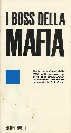 I boss della mafia - copertina