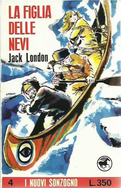 La figlia delle nevi - Jack London - copertina