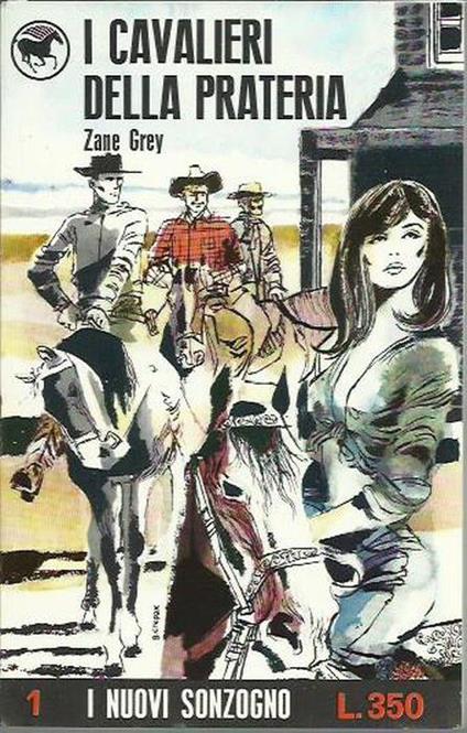 I cavalieri della prateria - Zane Grey - copertina