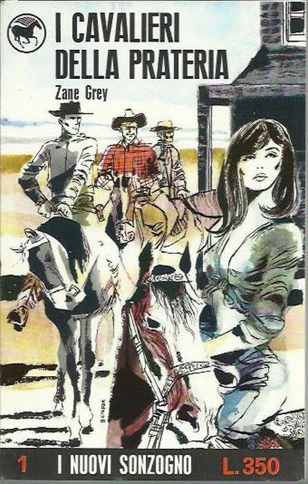 I cavalieri della prateria - Zane Grey - copertina