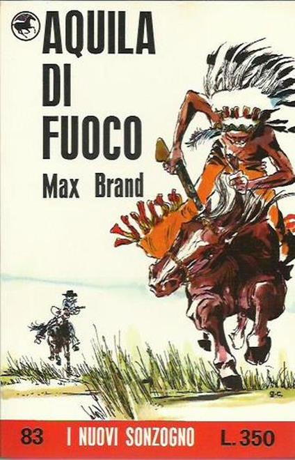 Aquila di fuoco - Max Brand - copertina