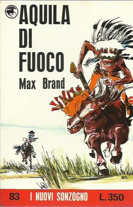 Aquila di fuoco - Max Brand - copertina