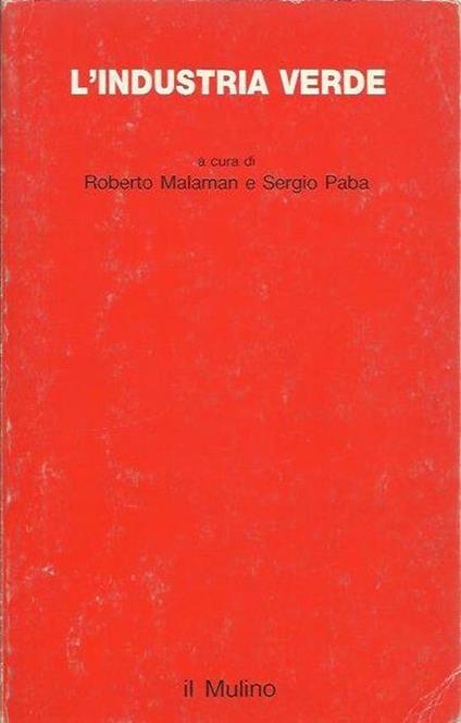 L' industria verde - copertina
