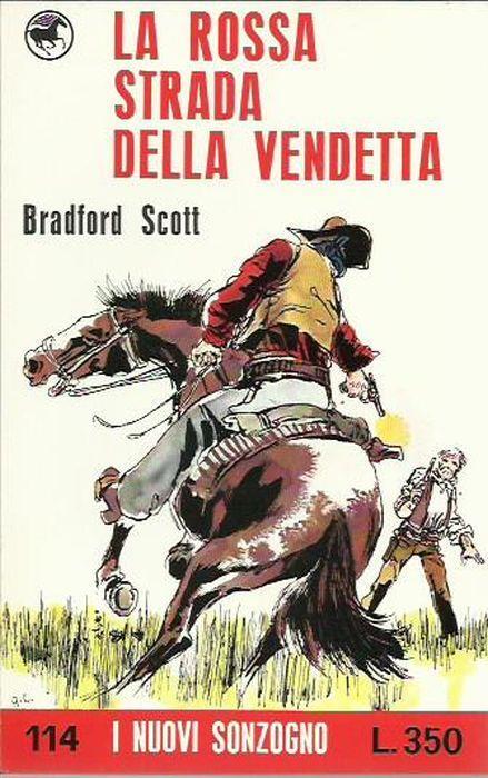 La rossa strada della vendetta - Scott Bradford - copertina