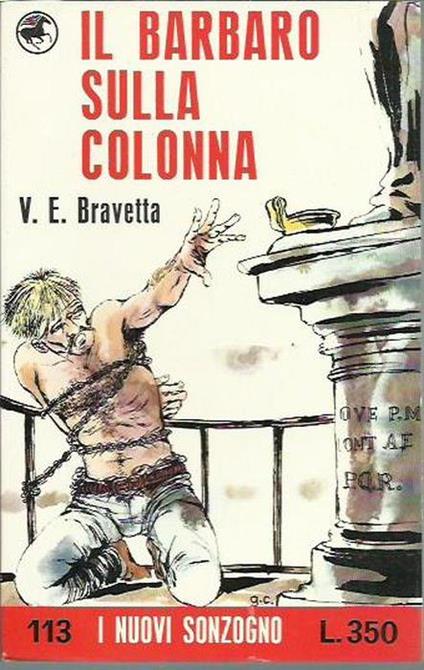 Il barbaro sulla colonna - copertina