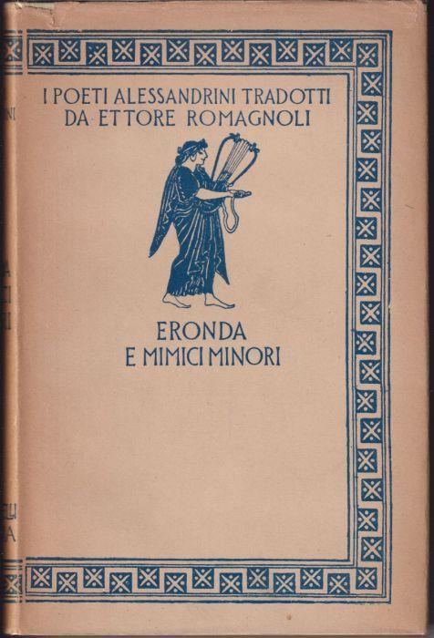 Eronda e Mimici minori - copertina