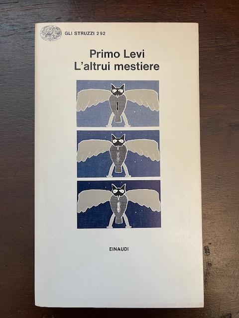 L' altrui mestiere - Primo Levi - copertina