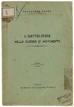 L' Artiglieria Nella Guerra Di Movimento