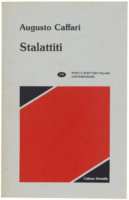 Stalattiti - Augusto Campari - copertina