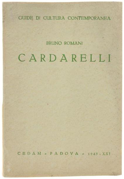 Cardarelli - Bruno Romani - copertina
