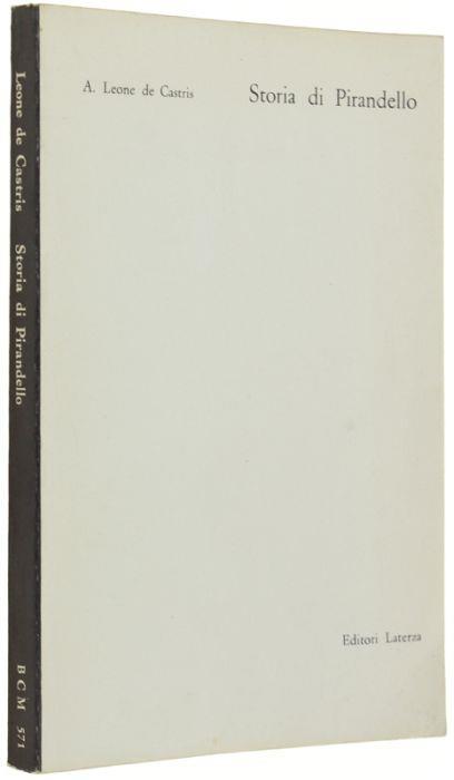 Storia Di Pirandello - Arcangelo Leone De Castris - copertina