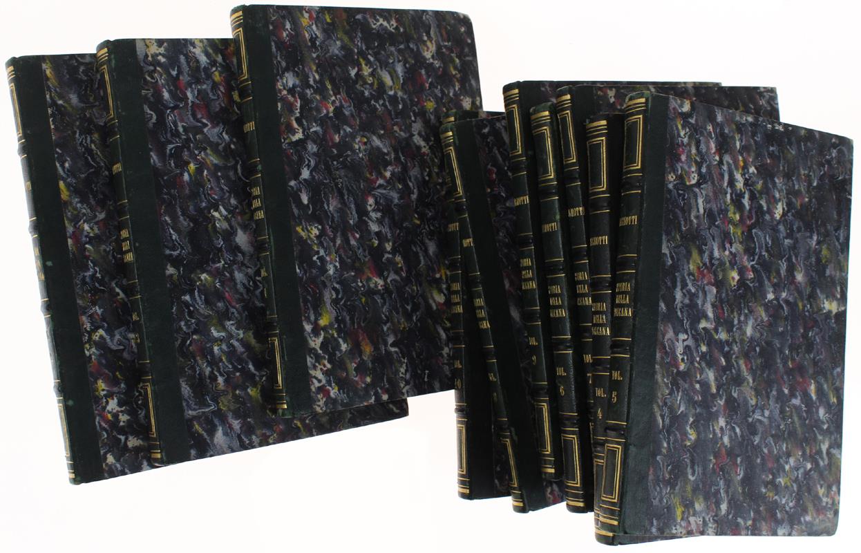 Storia Della Toscana Sino Al Principato Con Diversi Saggi Sulle Scienze, Lettere E Arti. [Opera Completa In 10 Tomi]