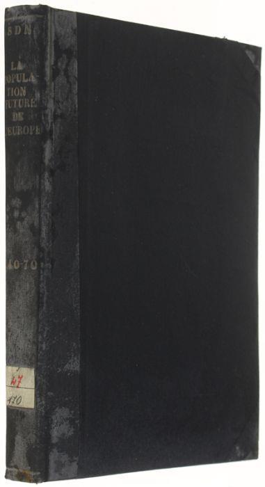 La Population Future De L'europe Et De L'union Sovietique. Perspectives Demographiques 1940-1970 - copertina