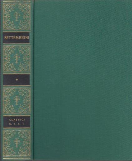 Opere scelte di Luigi Settembrini - Luigi Settembrini - copertina