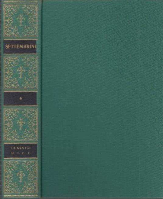 Opere scelte di Luigi Settembrini - Luigi Settembrini - copertina