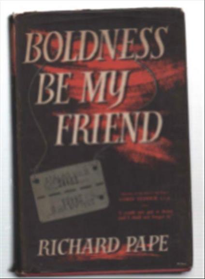 Boldness Be My Friend - Richard Pare - copertina
