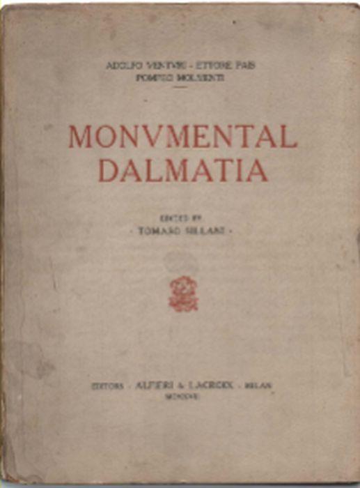 Monumental Dalmatia - Adolfo Venturi - copertina
