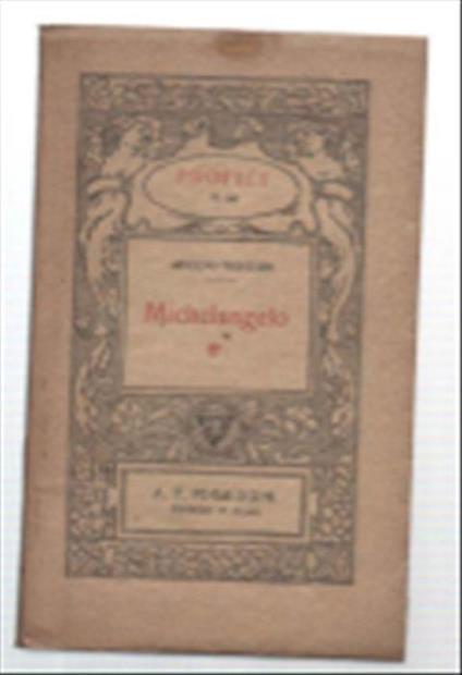Michelangelo - Adolfo Venturi - copertina
