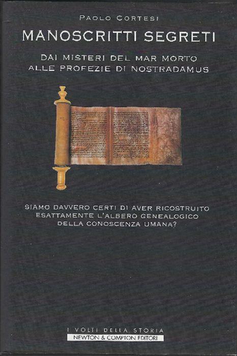 Manoscritti Segreti - Paolo Cortesi - copertina