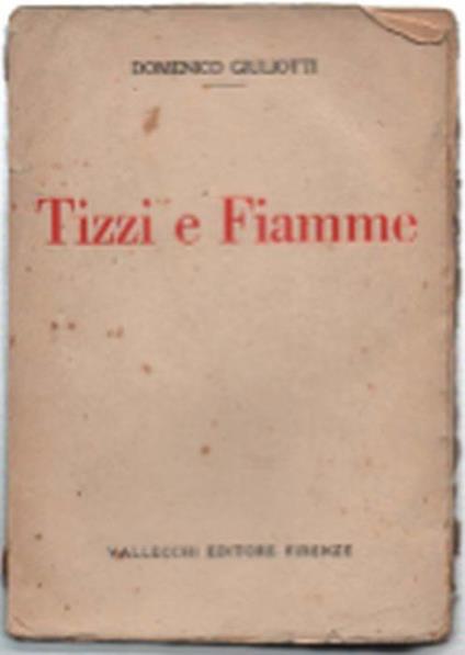 Tizzi E Fiamme - Domenico Giuliotti - copertina