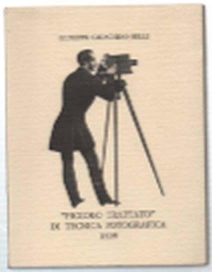 "Piccolo Trattato" Di Tecnica Fotografica 1839 - Giuseppe Gioachino Belli - copertina