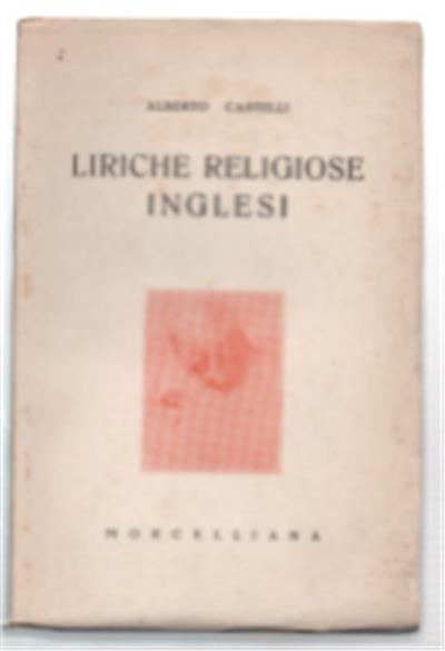 Liriche Religiose Inglesi